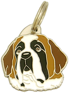 SANKT BERNHARDSHUND - pet ID tag, dog ID tags, pet tags, personalized pet tags MjavHov - engraved pet tags online